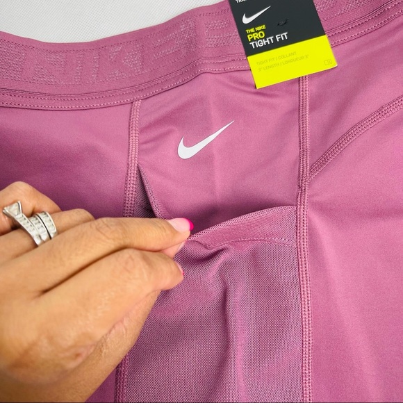 Nike Pro | Womens Nike Pro Spandex Shorts - Picture 2 of 8